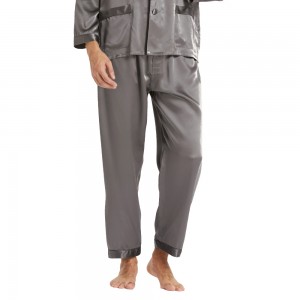 LilySilk 100 Silk Pajama Pants For Men 22 momme Luxury Natural Long Men's Clothing Free Shipping