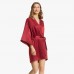 LilySilk Silk Robe 22 Momme Glossy Silk Mini Robe For Women Free Shipping