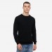 LilySilk Cashmere Sweater For Men Crew Neck Long Sleeve NEW Free Shipping